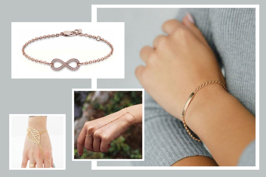 золотий браслет жіночий